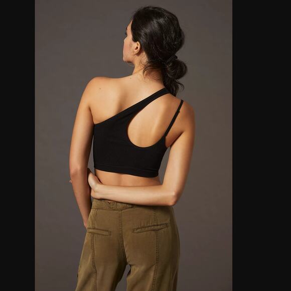 Anthropologie Rowan One-Shoulder Bra Top - Size L/XL - New - Picture 3 of 5